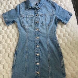 Zara Denim Mini Dress